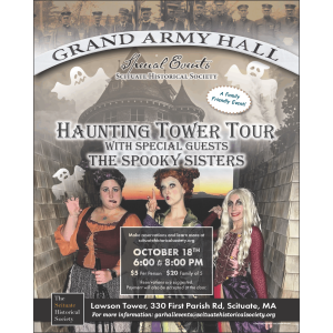 Haunting Tower Tour - October 18 at 6 PM