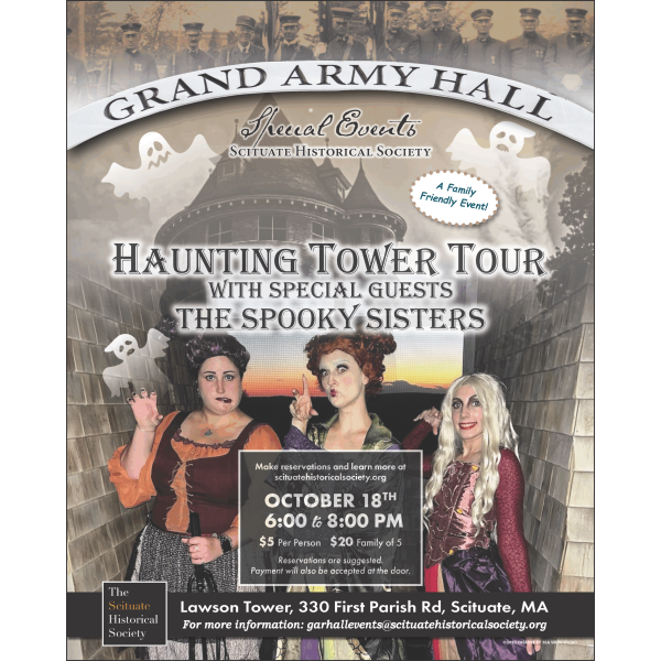 Haunting Tower Tour - October 18 at 6 PM