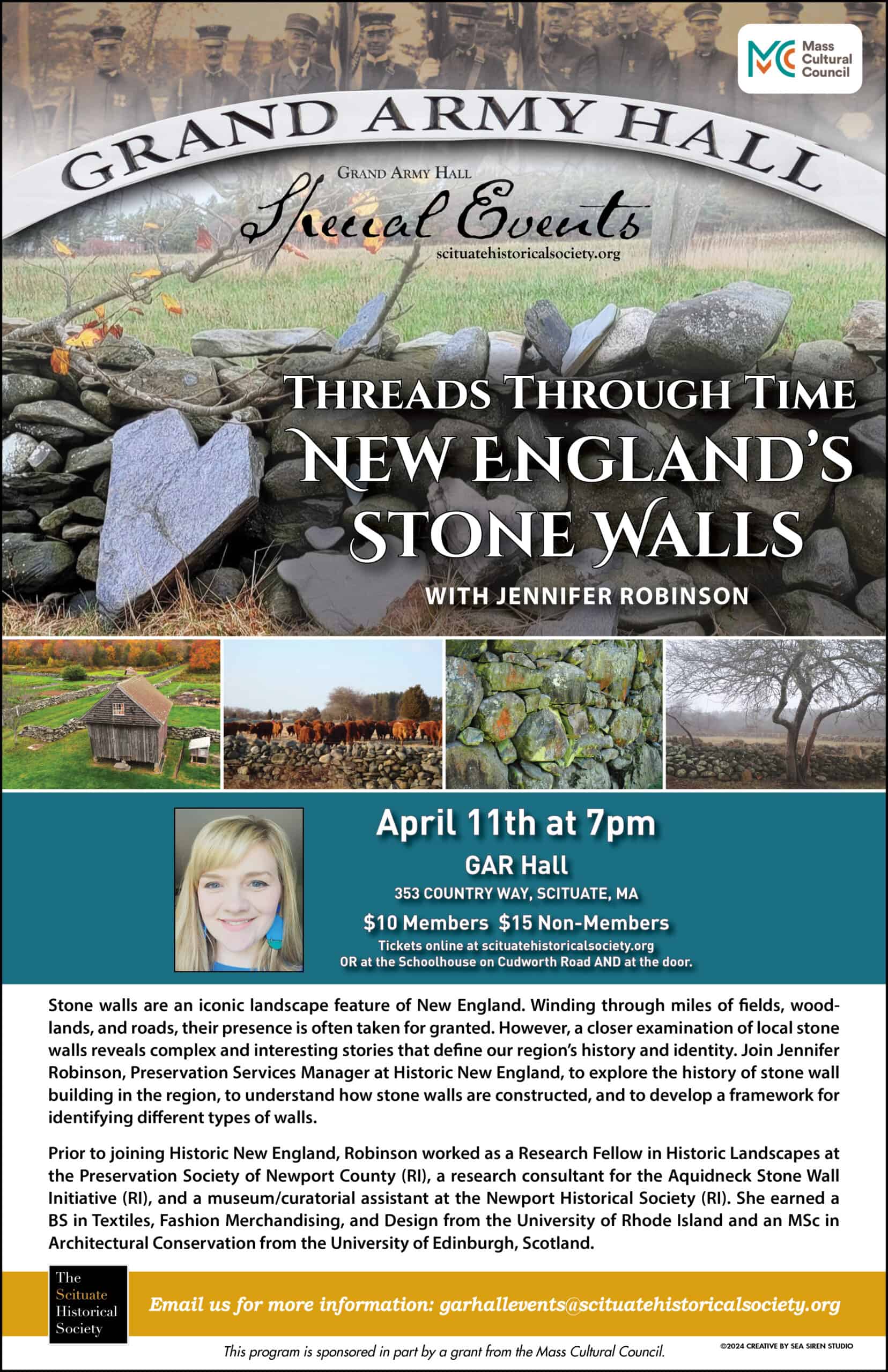 Events from May 23 – September 15 – Scituate Historical Society