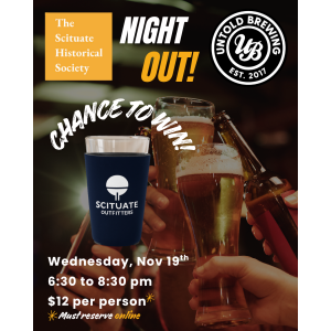 SHS x Untold Brewing Night Out - November 19 at 6:30 PM